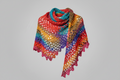 Hand-Crocheted Merino Wool Shawl