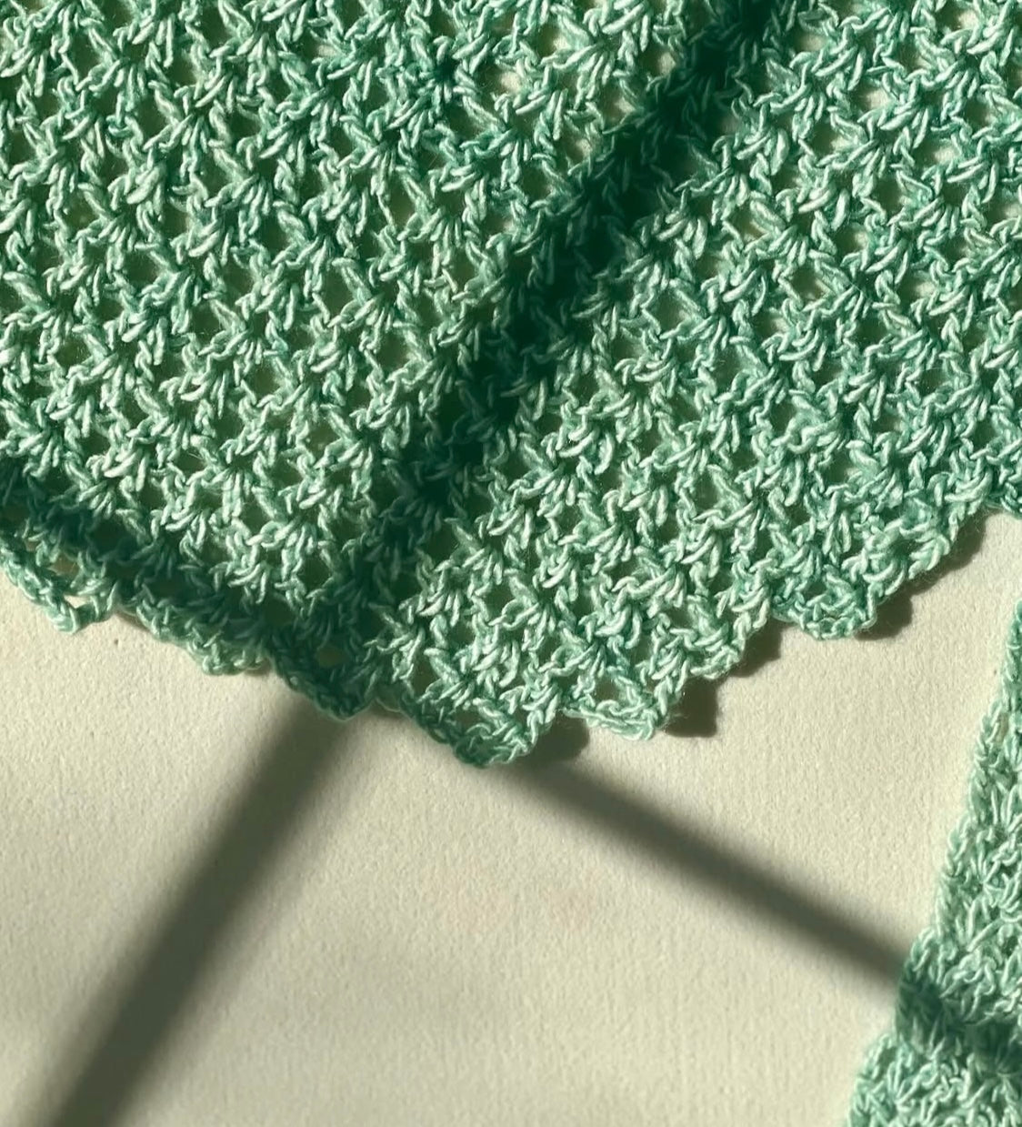 Malabrigo Silky Merino Shawl – Water Green